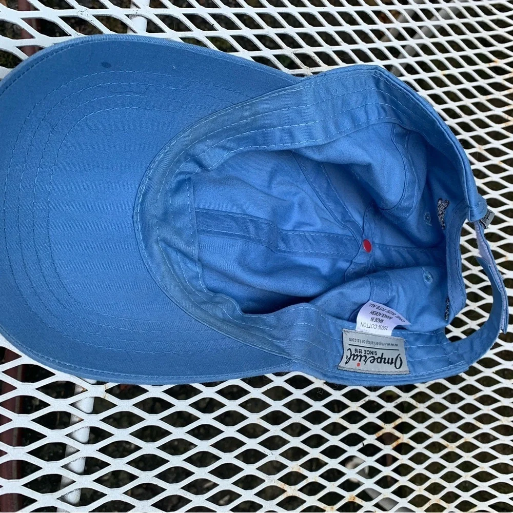Glen Hill Farm Horse Racing Breeding Hat Baby Blue